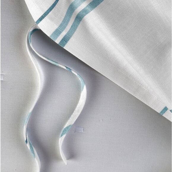 Sky Bristol Stripes King Duvet Set with 2 king Shams - Picture 5 of 9